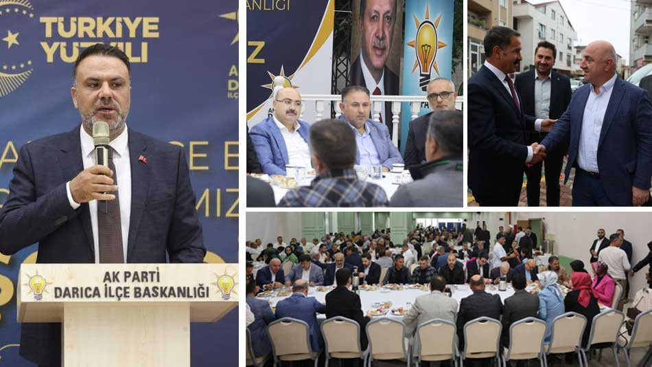 AK PARTİ DARICA BAŞKANI ŞAKAR'DAN DELEGELERE KAHVALTI