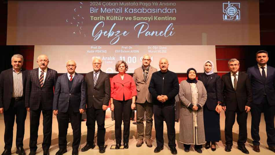 Büyükgöz Gebze'yi ‘Bir Menzil Kasabasından Tarih Kültür ve Sanayi Kentine’ diye tanıttı