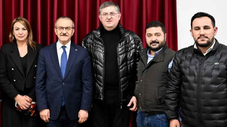 CHP'Lİ HARUN YILDIZLI VE BARAN AYDIN VALİ YAVUZ İLE HASRET GİDERDİ