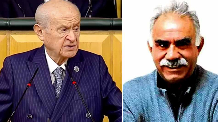 DEVLET BAHÇELİ'NİN ''ÖCALAN MECLİSTE KONUŞSUN'' ÇIKIŞINA KİM NE TEPKİ GÖSTERDİ?