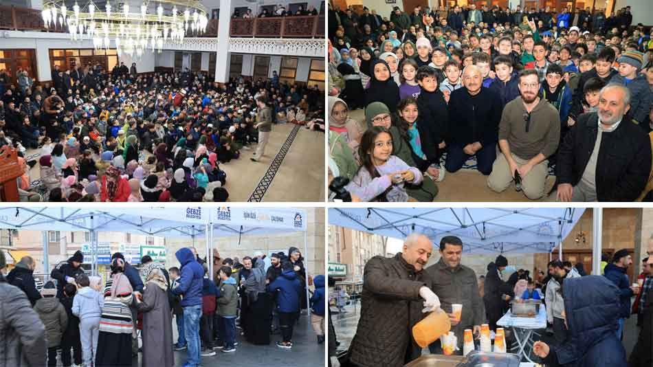 GEBZE BELEDİYESİNDEN KARDEŞLİK CAMİ BULUŞMASI