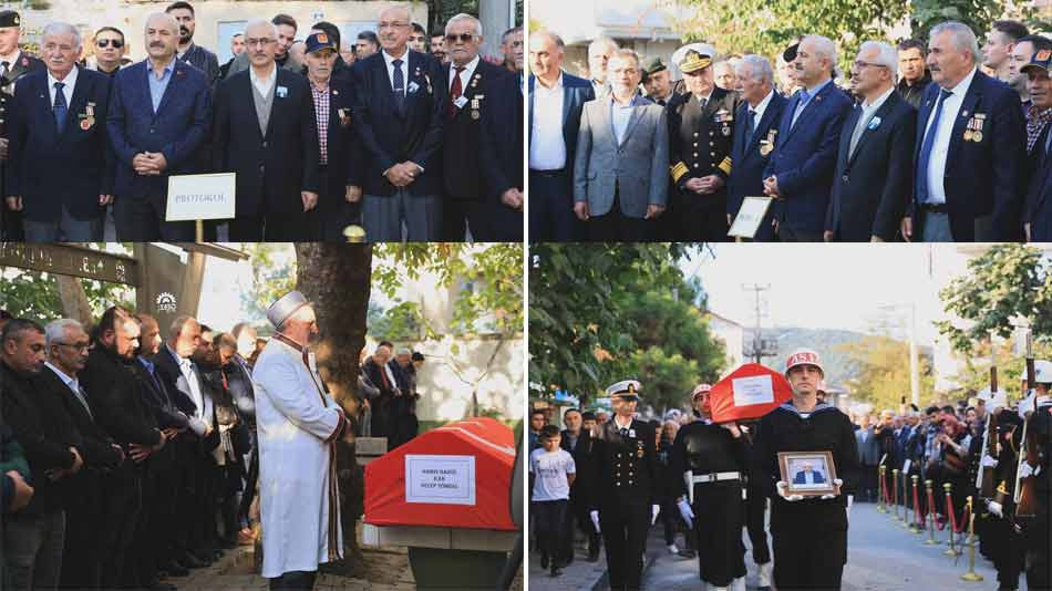 GEBZE GAZİSİNİ SON YOLCULUĞUNA UĞURLADI