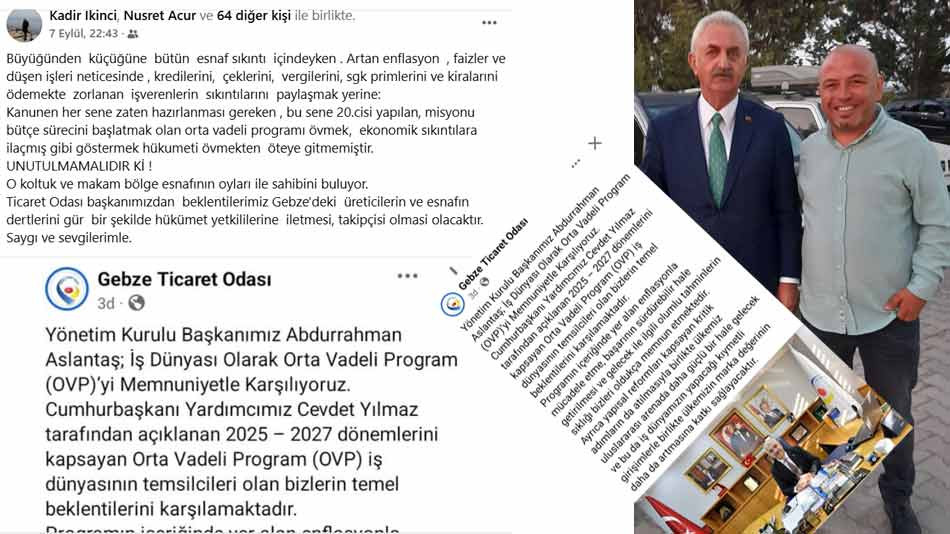 GEBZELİ İŞ İNSANI İKİNCİ'DEN GTO BAŞKANI ASLANTAŞ'IN O AÇIKLAMASINA TEPKİ!