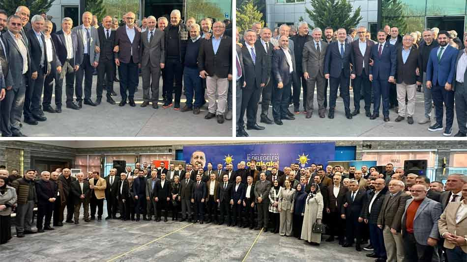 TALUS AK PARTİ KOCAELİ DELEGELERİNİ TOPLADI 