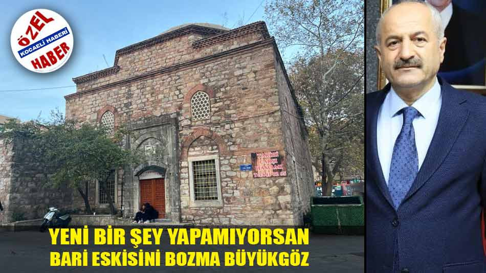 YENİ BİR ŞEY YAPAMIYORSAN BARİ ESKİSİNİ BOZMA SAYIN BÜYÜKGÖZ